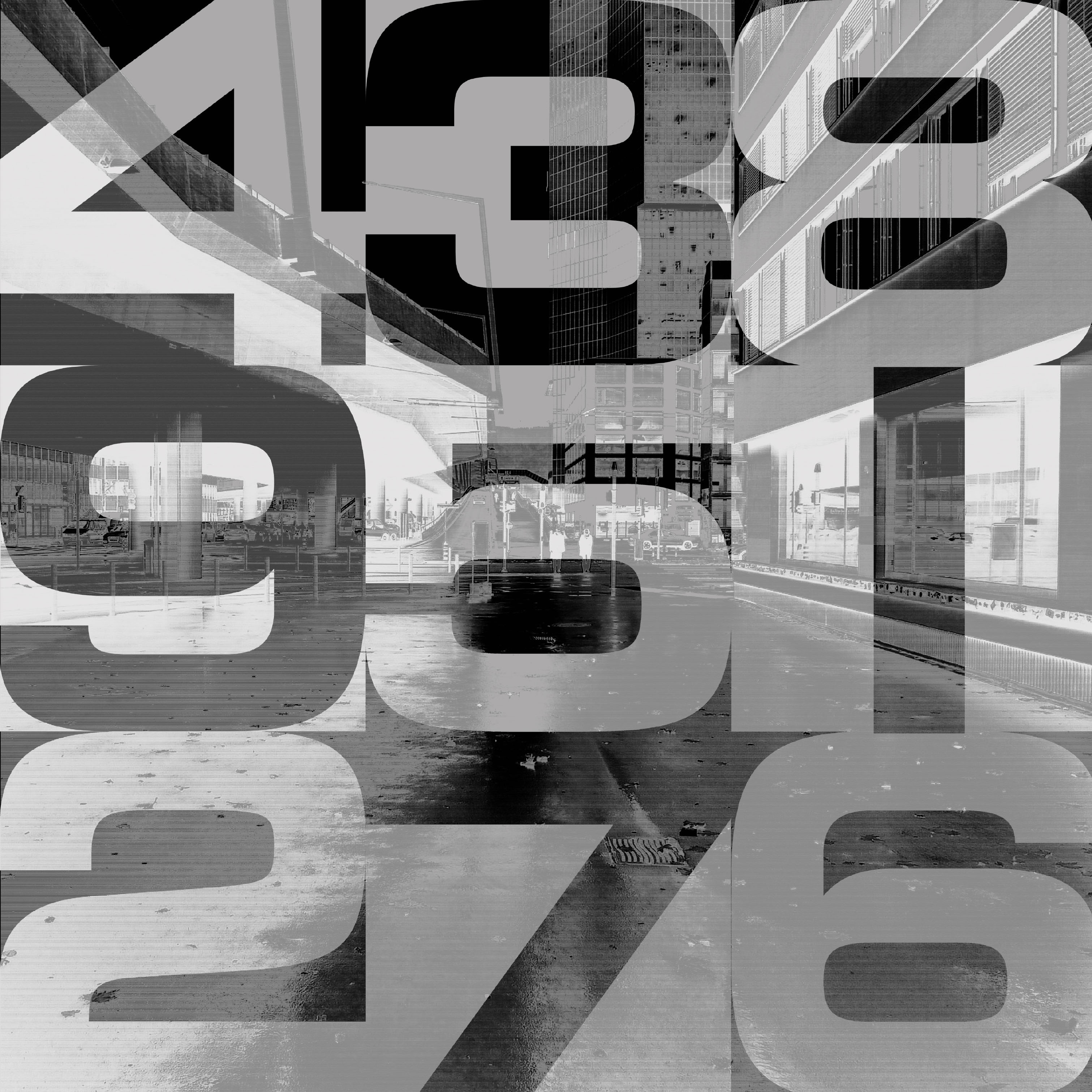 Magic square installation at Hardbruecke